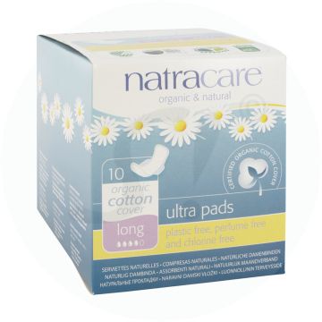 Natracare Damenbinde Ultra Large NOR+ NAT 10 Stk.