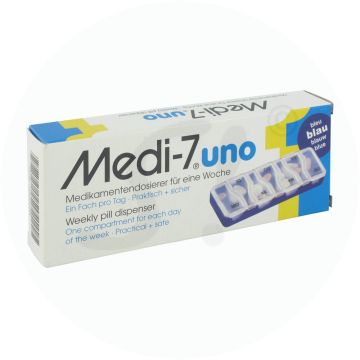 Medi-7 Pha Uno Medikamentendose blau 1 Stk.