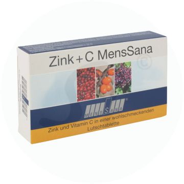 MensSana Zink + Vitamin C Lutschtabletten 30 Stk.