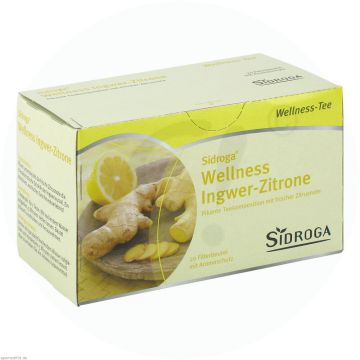 Sidroga Wellness Tee Ingwer-Zitrone 20 Stk.