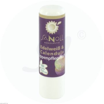 Sanoll Lip Pflegestift Edelweiß 4,5 ml
