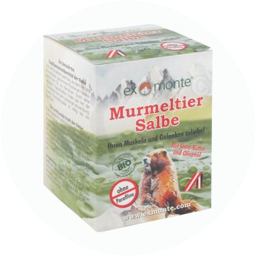 Exmonte Murmeltier Salbe ohne Paraffine 100 ml