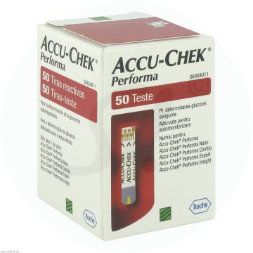 Roche Accu-chek Performa Blutzucker-Teststreifen 50 Stk.