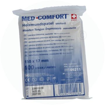 Spatel Mundholz Heintel Unsteril 100 Stk.