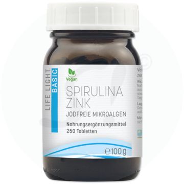 Life Light Spirulina Zink Tabletten