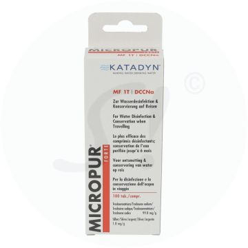 Katadyn Micropur MF 1t Tabletten forte 100 Stk.