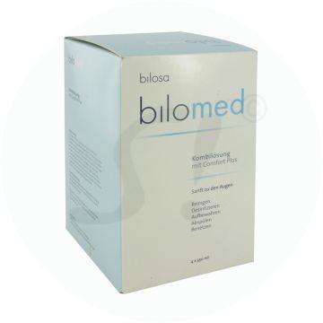 Bilomed Augenreiniger 350 ml plus Behälter 4 Stk.
