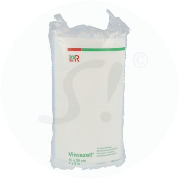 Vliwazell Saugkompresse unsteril 25 Stk. 10 x 20 cm
