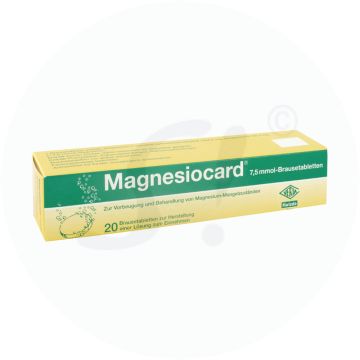 Magnesiocard Brausetabletten 7 20 Stk.