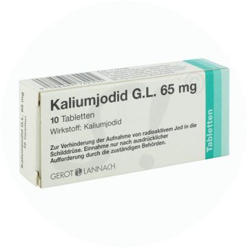 Kalium Jod G.L.Tabletten 65 mg 10 Stk.