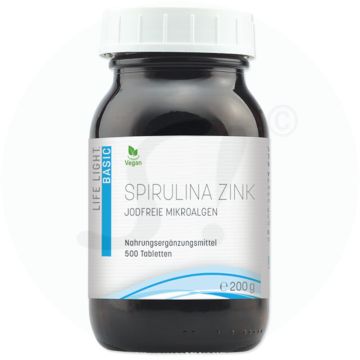 Life Light Spirulina Zink Tabletten 500 Stk.