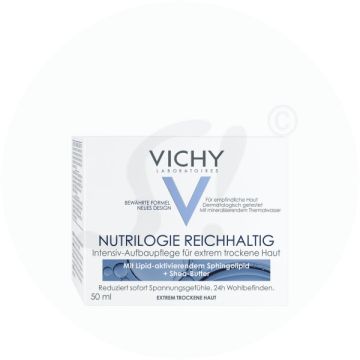 VICHY Nutrilogie Reichhaltig Intensiv - Aufbaupflege für extrem trockene Haut 50 ml