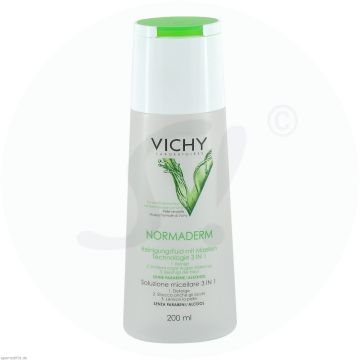 VICHY Normaderm 3in1 Reinigungs-Fluid mit Mizellen-Technologie 200 ml