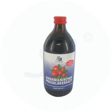 Avitale Preiselbeere Amerikanisch Saft 100% 500 ml