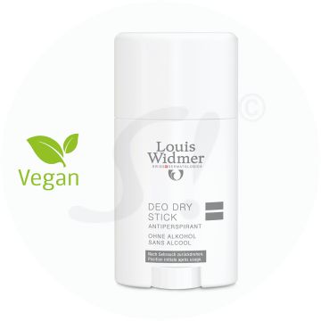 Louis Widmer Deo Dry Stick 50 ml Unparfümiert