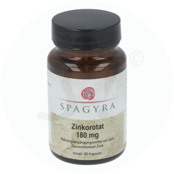 Zinkorotat Kapseln Spagyrik 60 Stk. 180 mg