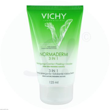 VICHY Normaderm 3in1 Peeling + Reinigungs-Creme + Maske 125 ml