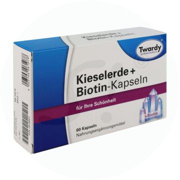 Twardy Kieselerde mit Biotin Kapseln 60 Stk.