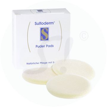 Sulfoderm S Puder Pads 3 Stk.