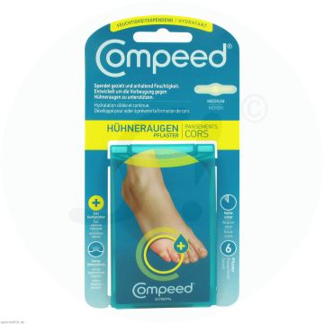 Compeed Hühneraugen Feuchtigkeitsspendend 6 Stk.