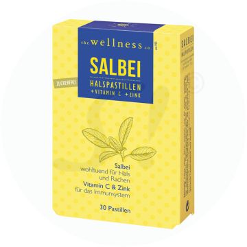 Wellness Salbei Halspastillen 30 Stk.
