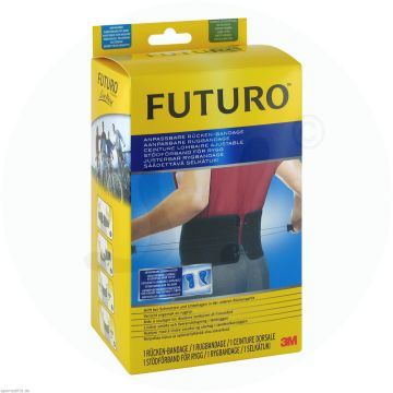Futuro Rückenbandage anpassbar schwarz 1 Stk.