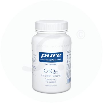 Pure Encapsulations Q10 L-Carnithin Fumarat 60 Stk.