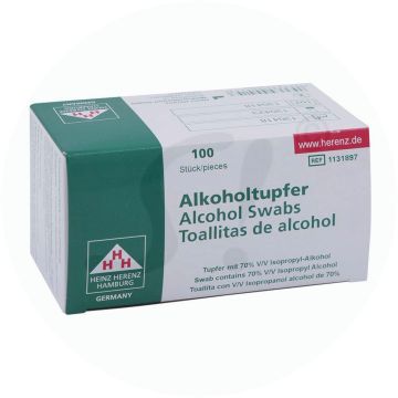 Alkoholtupfer Alkotip 70% 100 Stk.