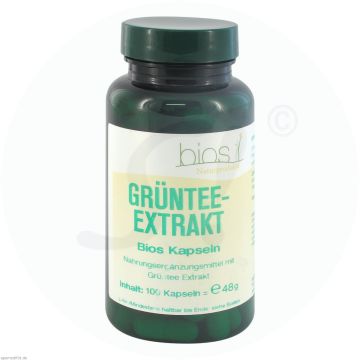 Bios Grüner Tee Extrakt Kapseln