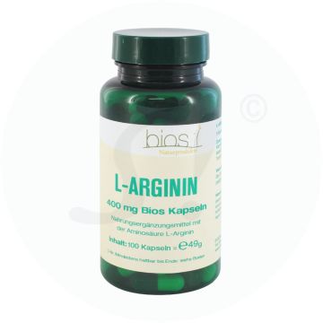 Bios L-Arginin 400 mg Kapseln