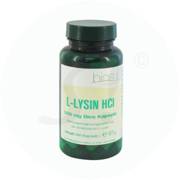 Bios L-Lysin 500 mg Kapseln