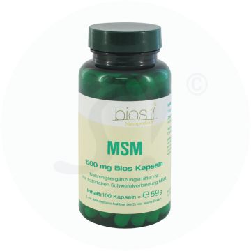Bios MSM 500 mg Kapseln