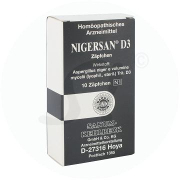 Nigersan D3 Zäpfchen 10 Stk.
