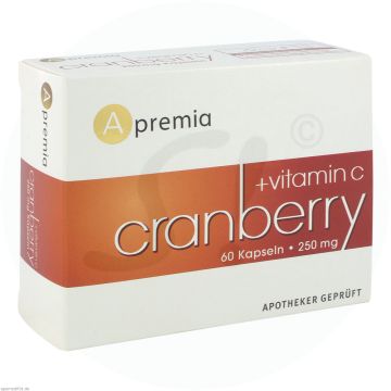 Apremia Cranberry plus Vitamin C Kapseln 60 Stk.