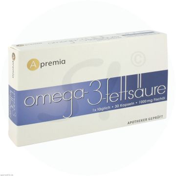 Apremia Omega 3 Fettsäure Kapseln 30 Stk.