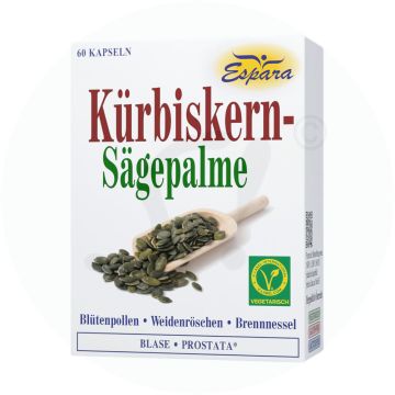 Espara Kürbiskern-Sägepalme Kapseln 60 Stk.