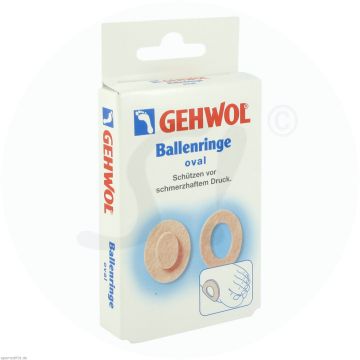 Gehwol Ballenring Oval 6 Stk.
