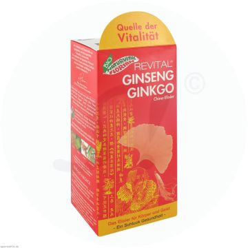 Revital Ginseng Ginkgo Elixier Bio 330 ml
