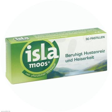 isla moos Pastillen