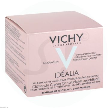VICHY Idéalia Energie spendende Tagespflege - für normale und Mischhaut 50 ml