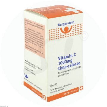 Burgerstein Vitamin C 1000 mg time-release Tabletten 60 Stk.