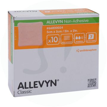 Allevyn Non-Adhesive Wundverband 10 Stk. 5 x 5 cm