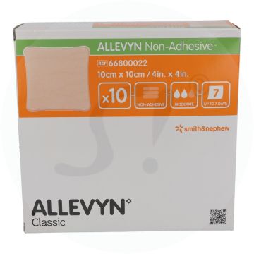 Allevyn Non-Adhesive Wundverband 10 Stk. 10 x 10 cm