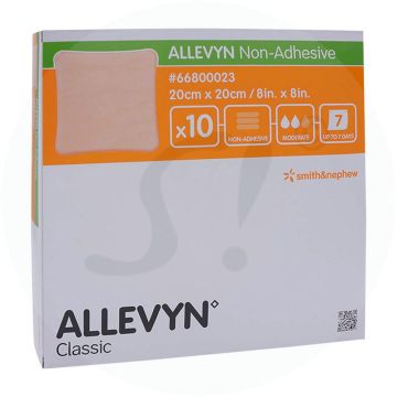 Allevyn Non-Adhesive Wundverband 10 Stk. 20 x 20 cm