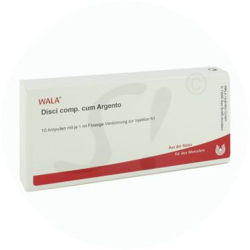 Wala Disci Comp. C Argento Ampullen 10 Stk.