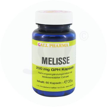 Gall Pharma Melisse 200 mg Kapseln
