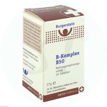 Burgerstein Tabletten B-Komplex 50 30 Stk.