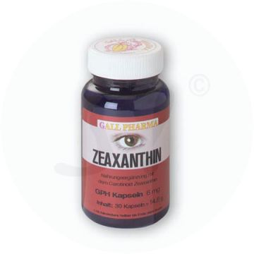Gall Pharma Zeaxanthin Kapseln 6mg 90 Stk.