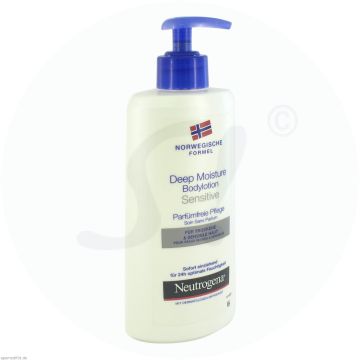 Neutrogena Norwegische Körperlotion Sensitive 400 ml