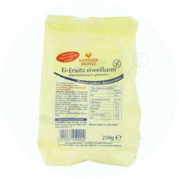 Hammermühle Ei Ersatz eiweißarm glutenfrei 250 g